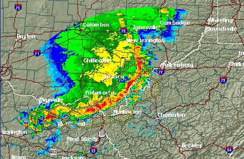 SE Ohio forecast 4/8/15 afternoon  