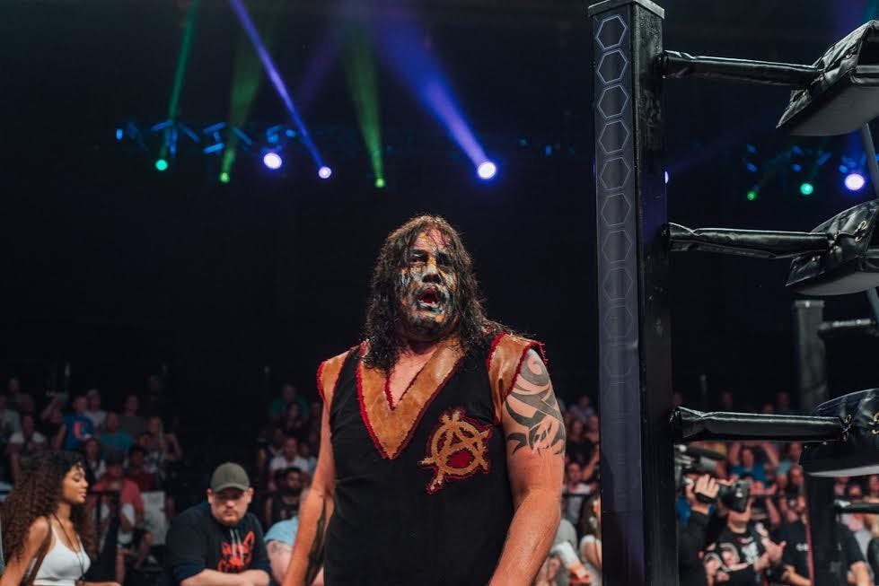 Abyss is a professional wrestler and alumnus of Ohio University. Provided via Chris Park.&nbsp;