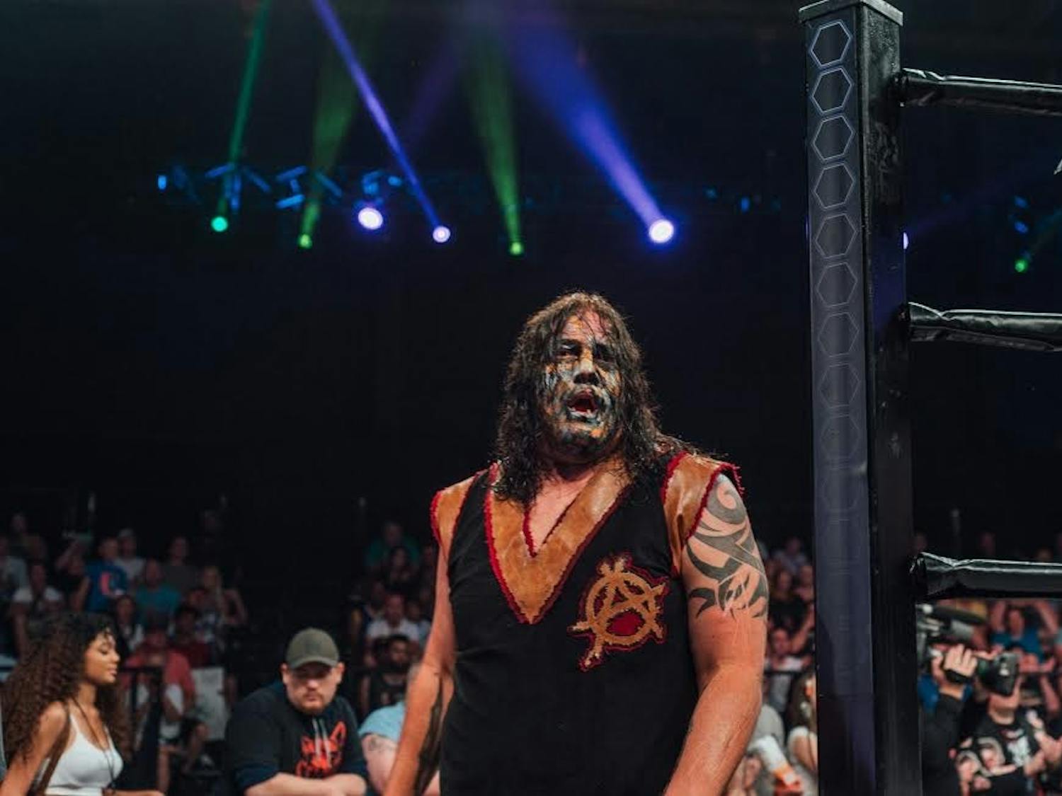 Abyss is a professional wrestler and alumnus of Ohio University. Provided via Chris Park.&nbsp;