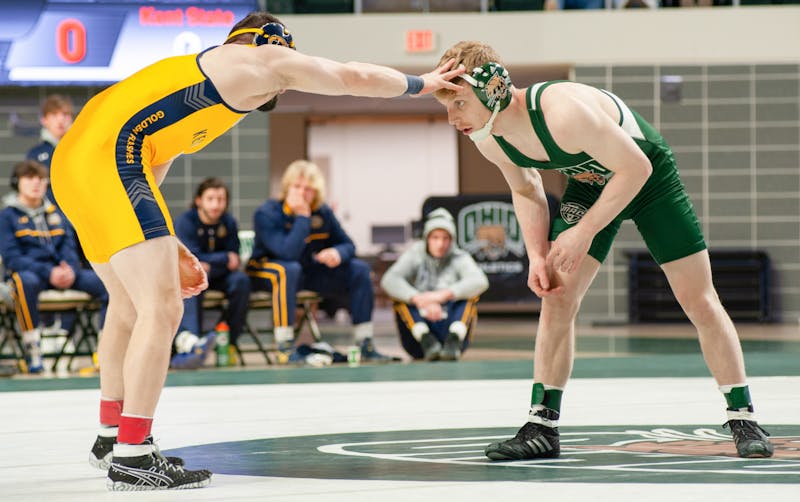 Wrestling Ohio struggles in pair of duals on the road The Post