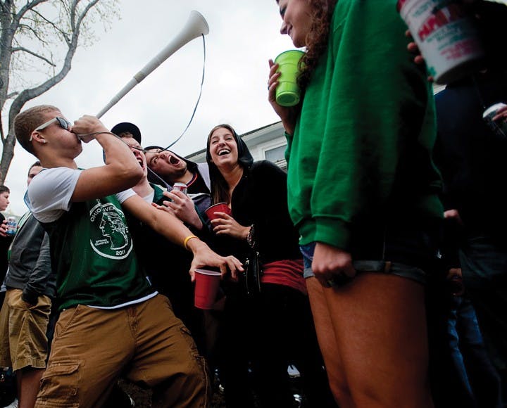 High Fest remains calm amidst rain  