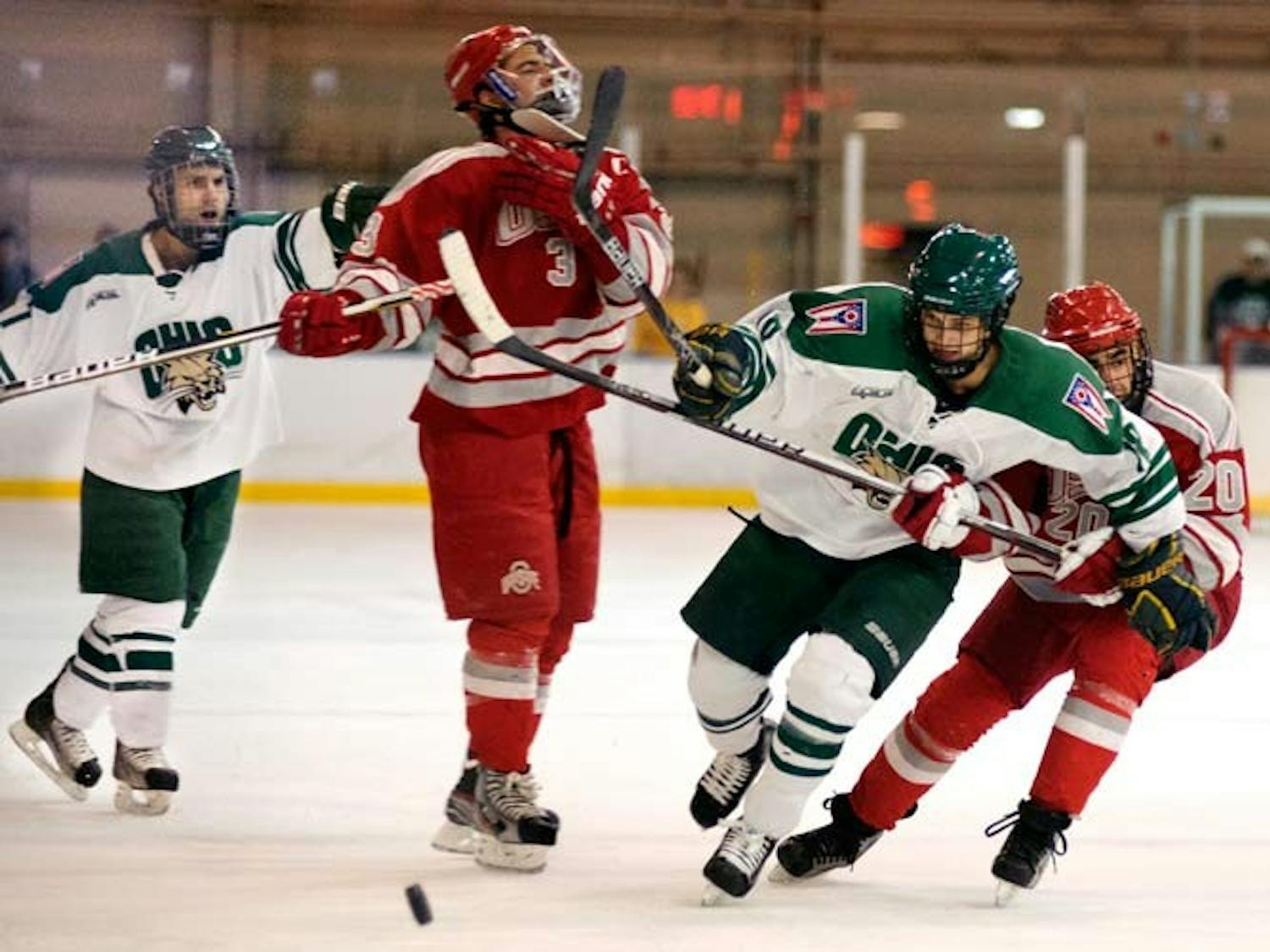Hockey: Ohio falls short of sweeping Robert Morris