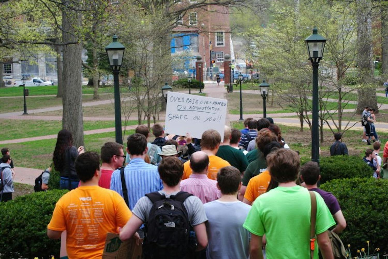 OU students flood streets decrying tuition hikes  