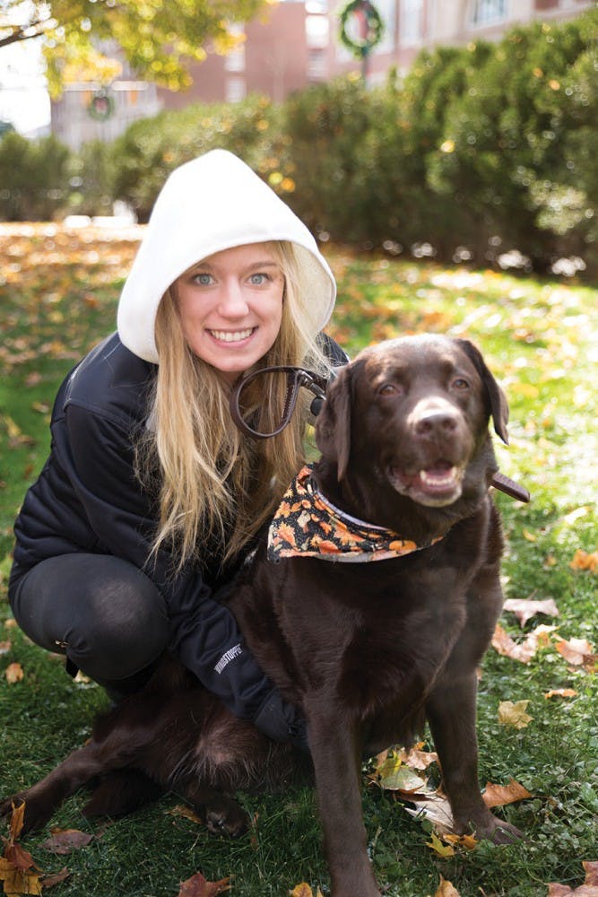 Courtey Tyler junior B.S.S. major  