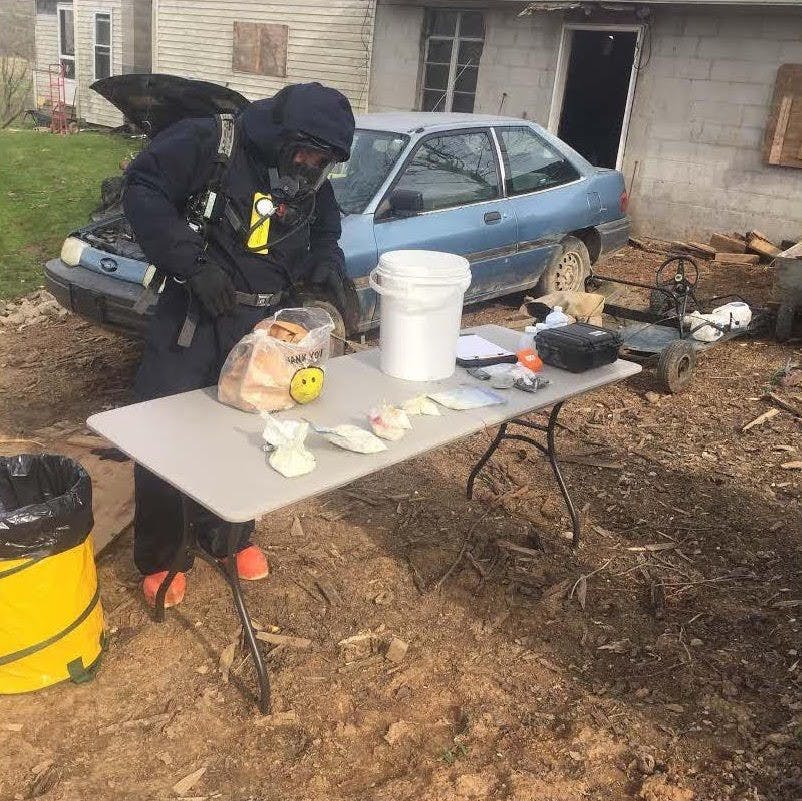 Meth bust  