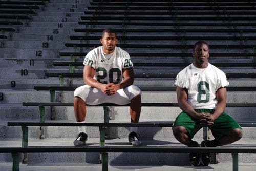 Football: Running back hopefuls race to fill grad's void  