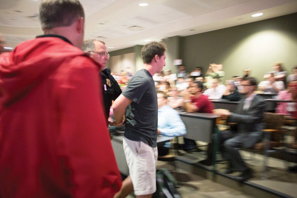 OUPD at Student Senate  