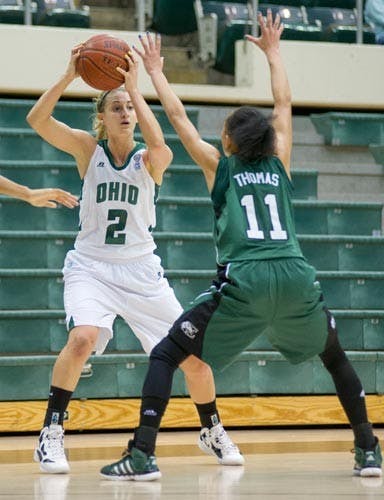 Womens Basketball: Despite tie at halftime, Bobcats suffer narrow defeat  