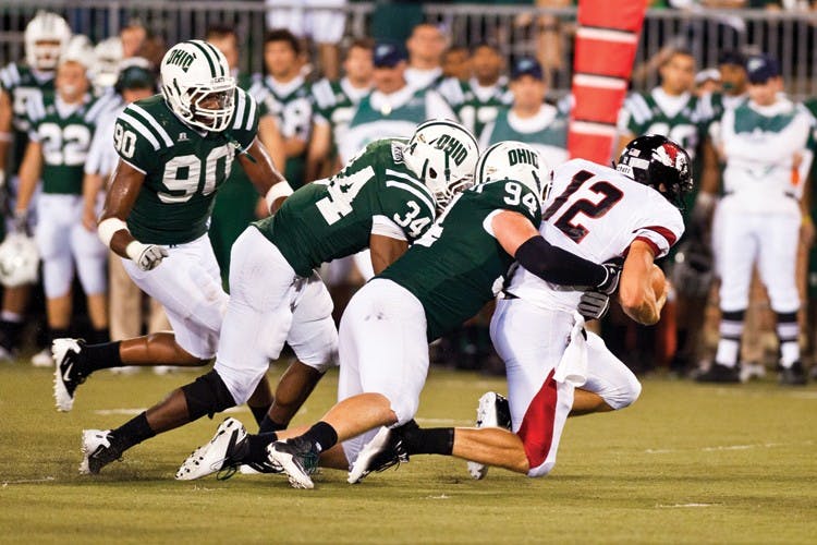 Football: Bobcats prepare to juke past injuries  