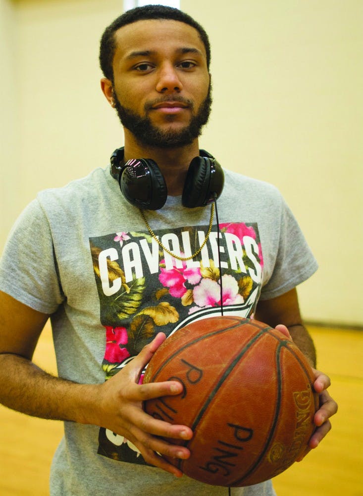 Brandon Battle, senior studying Criminology  