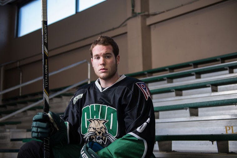 Hockey: Freshman forward Spellacy boosts squad's scoring production with superb performances  