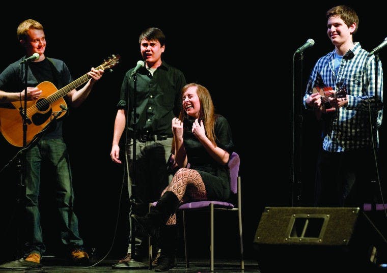 OU Improv raises funds, laughter with music acts  