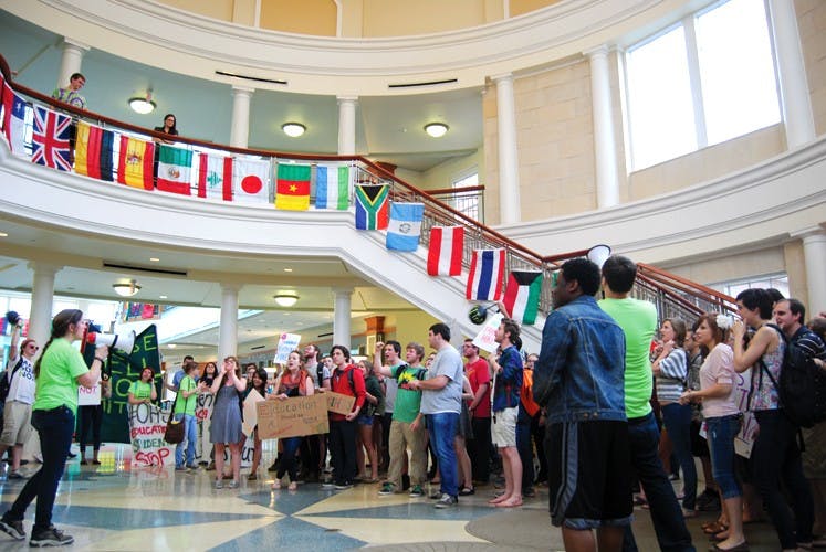 Students 'raise hell' to protest impending tuition hike  