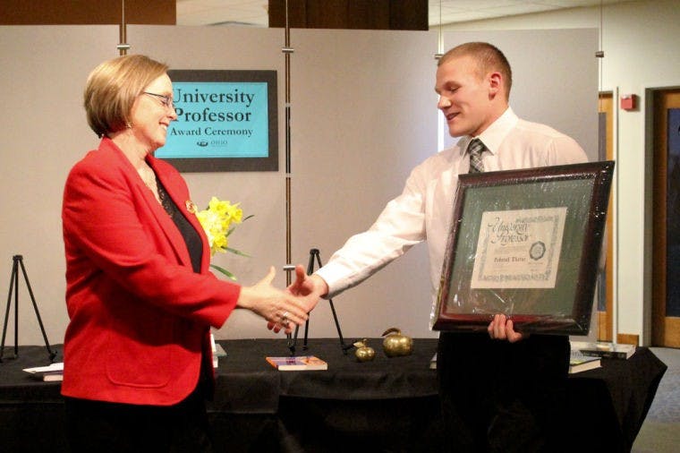 Professors create dream classroom for students after receiving University Professor award  