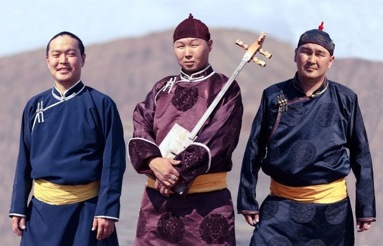 Throat singing Tuvan trio to perform Uptown  