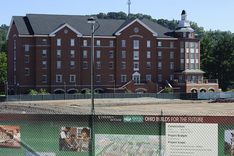 adams hall construction