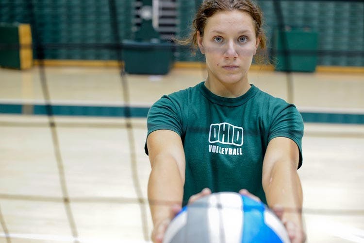 Volleyball: Talented recruit proves adaptable on the court  