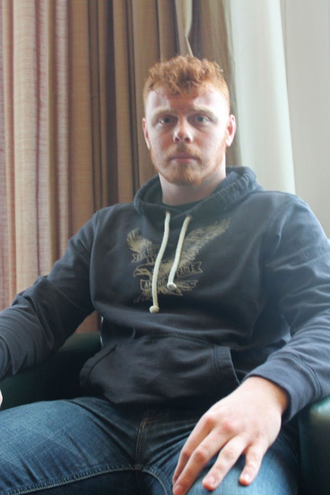 Robert Burke, senior studying International Studies  