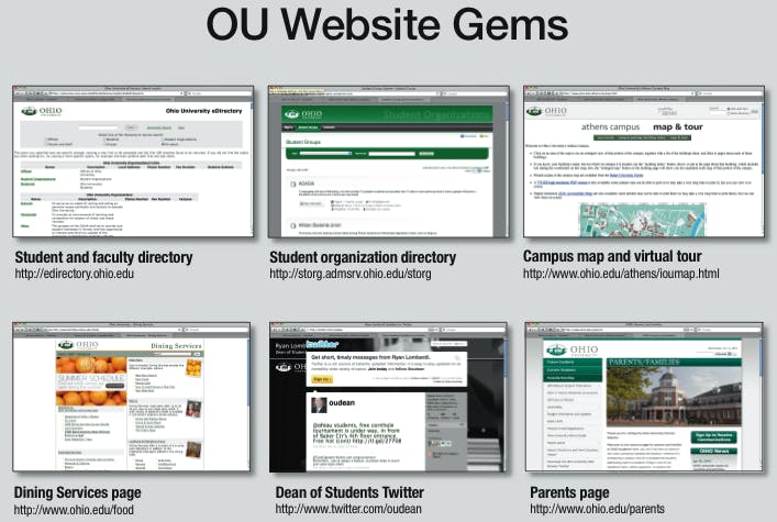 University website offers treasure trove of info  