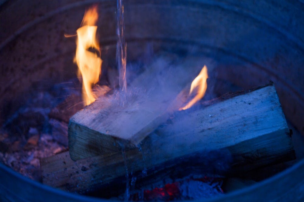 Name Burning Ceremony Fire  