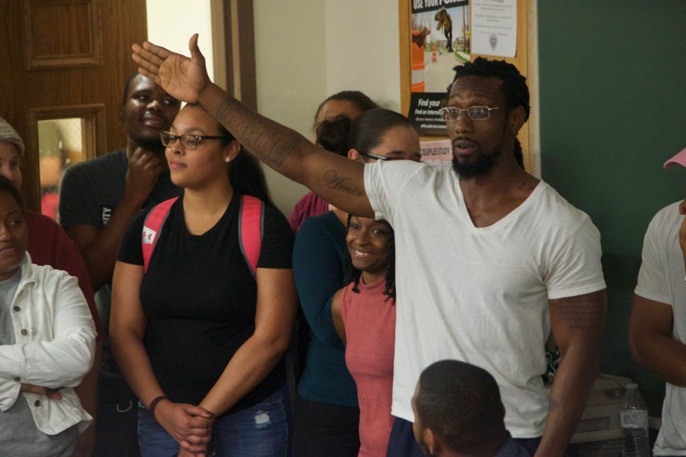 Graffiti Wall Meeting