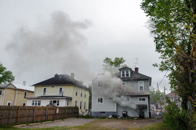 Images From Palmer Fest Fire  