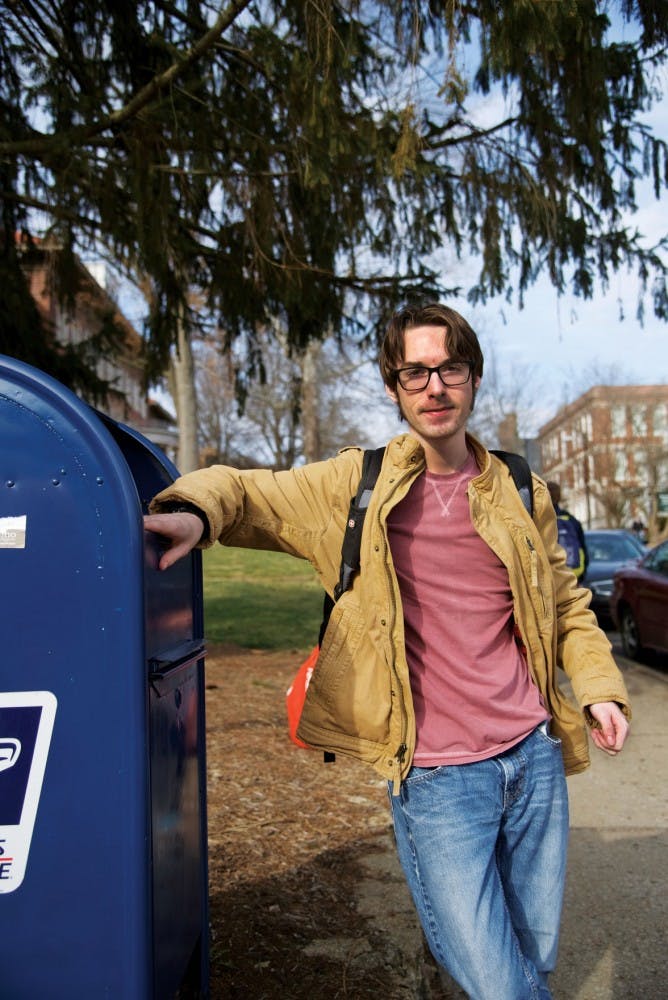 Jeremy Humbert, a sophomore studying journalism  