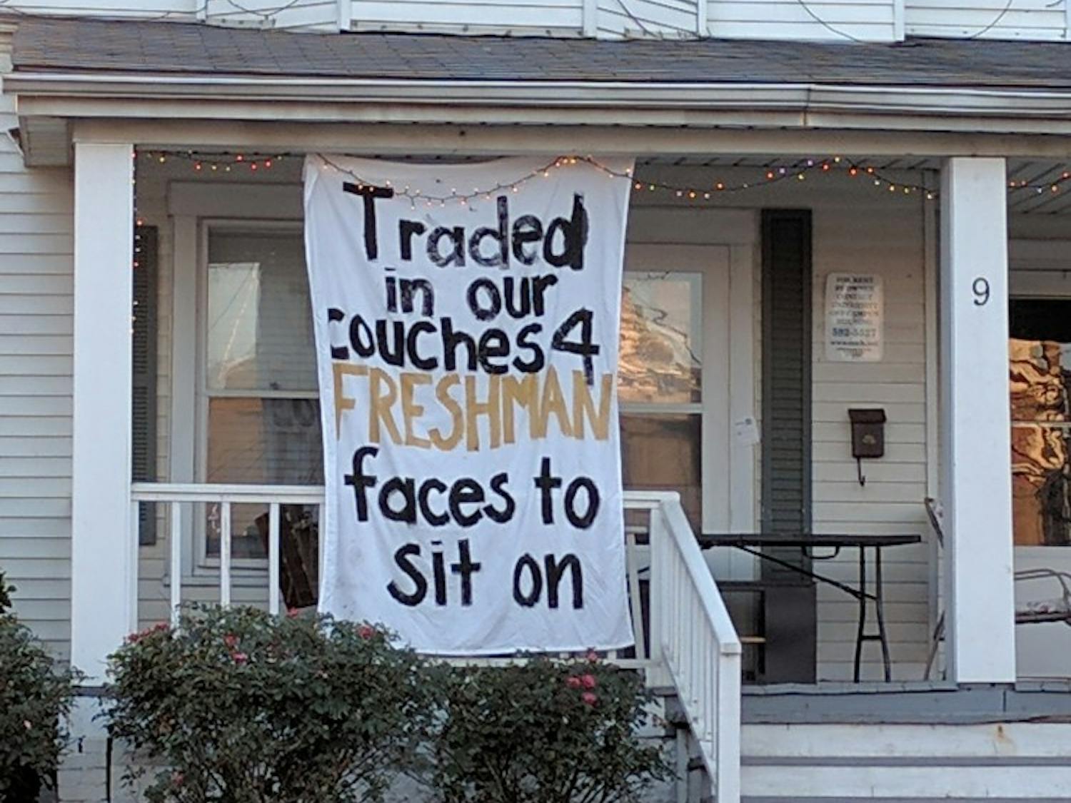 Welcome Weekend Sign