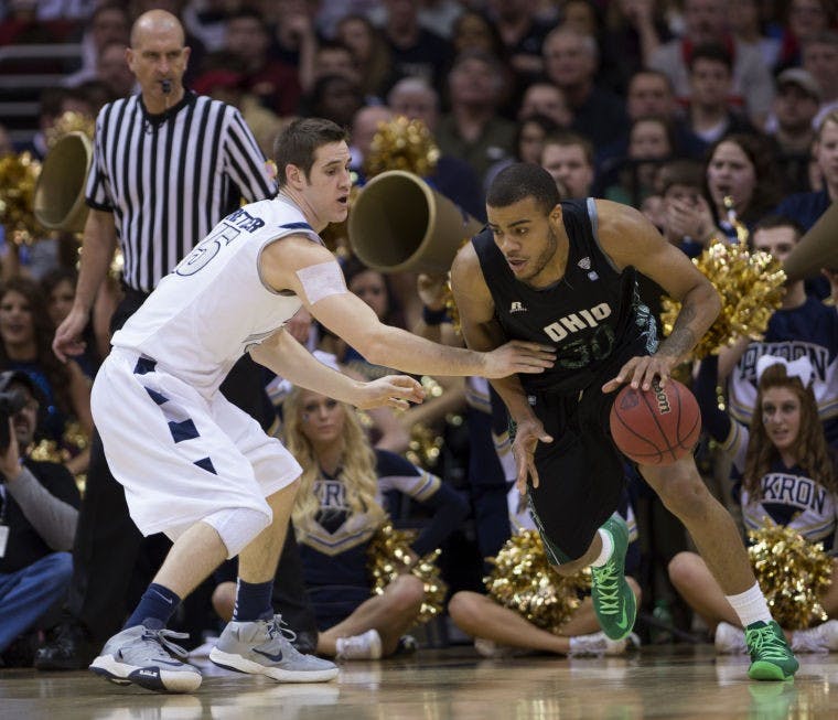 Basketball Notebook: Akron overtakes Ohio for MAC crown  