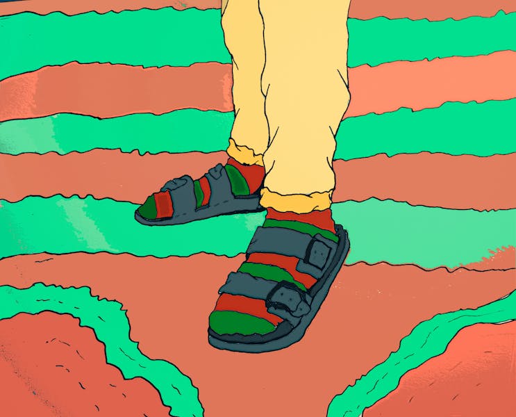 How to successfully rock socks with sandals The Post