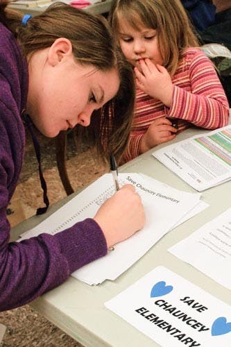 Locals challenge Chauncey closing  