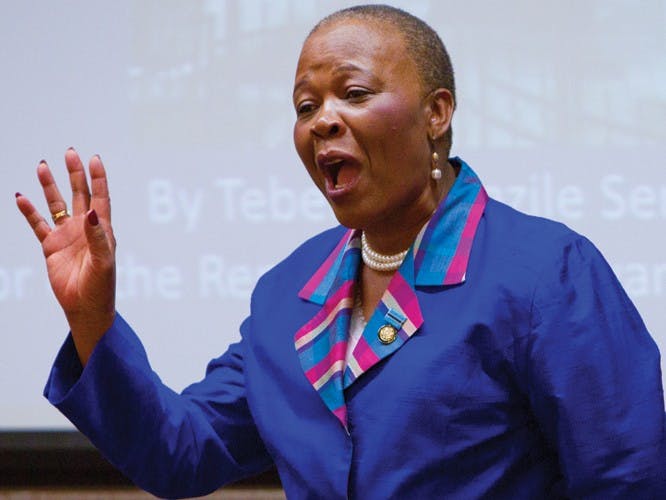 Ambassador describes situation, experiences in Africa  