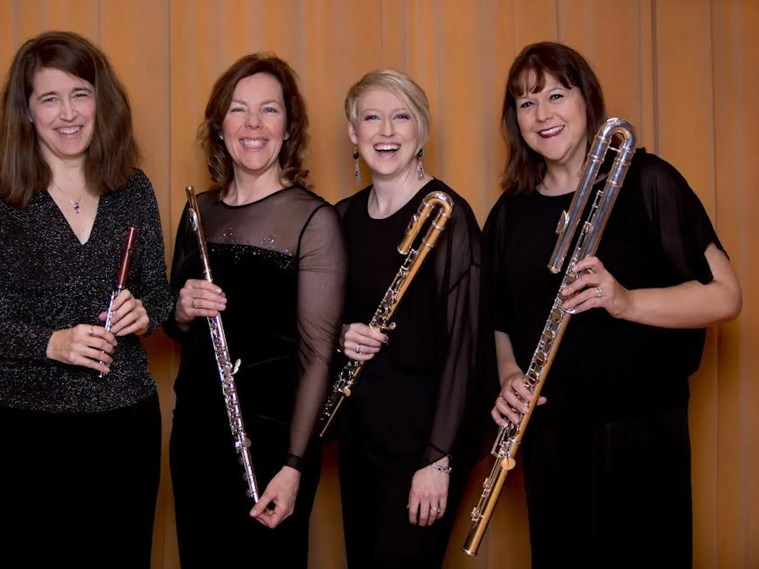 : PANdemonium 4, a flute quartet comprised of professors from different universities, will make its debut performance on Monday. Provided via Erika Flugge Photography. 
