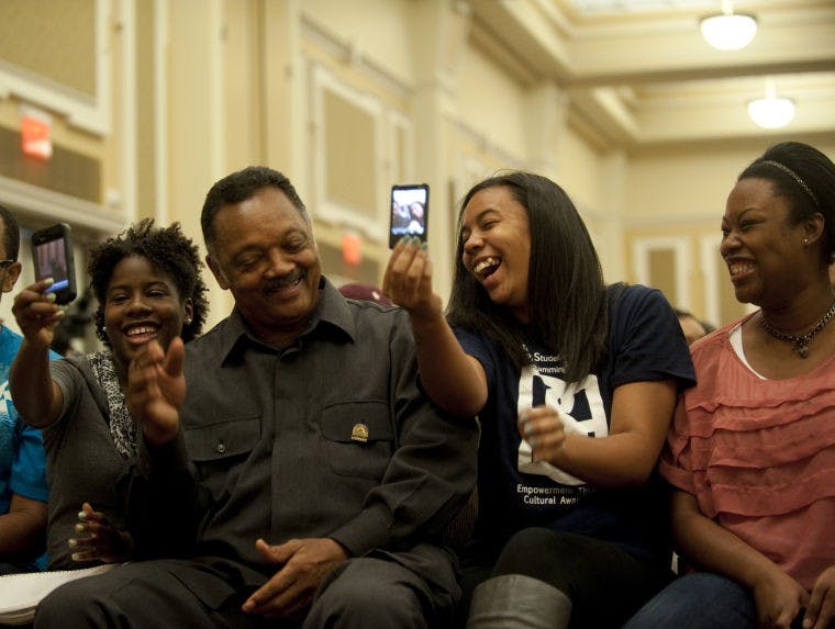 PHOTOS: Rev. Jesse Jackson speaks at OU  