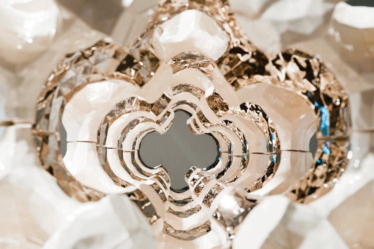 Exhibition fuses modern technology, ancient art form  