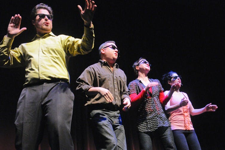 Improv troupe stops in Athens for weekend show  