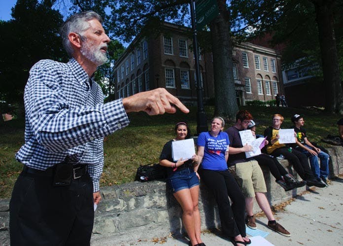 Persistent protestors hope messages reach passersby  