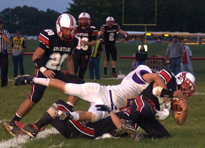 High School Football: Spartans defend home against Tanks invasion  