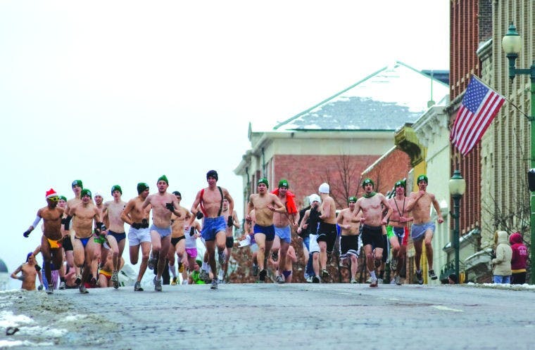 OU students strip for 2nd annual Bare on the Bricks  