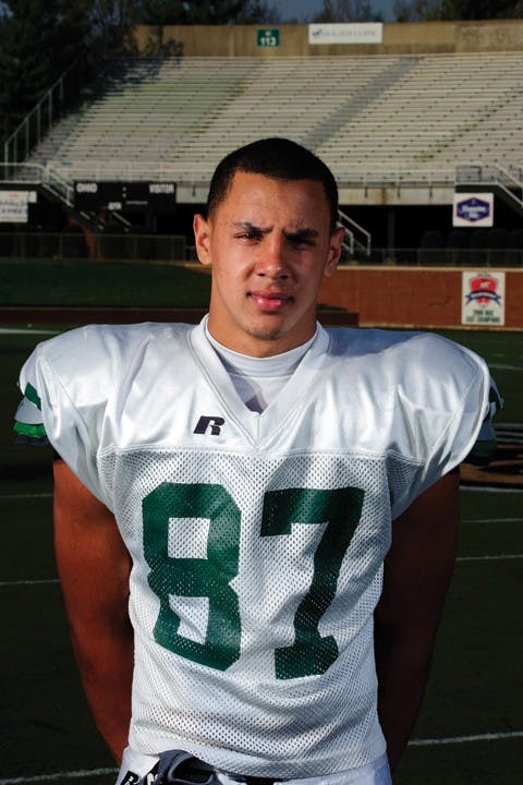 Football: Receiver graduates into new role  