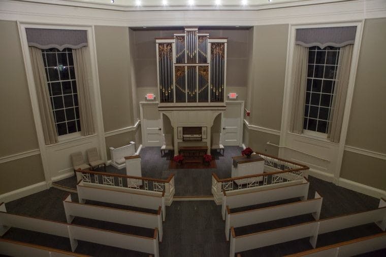 Renovated Galbreath Chapel taking reservations  