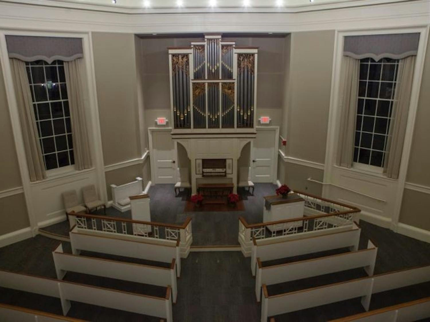 Renovated Galbreath Chapel taking reservations
