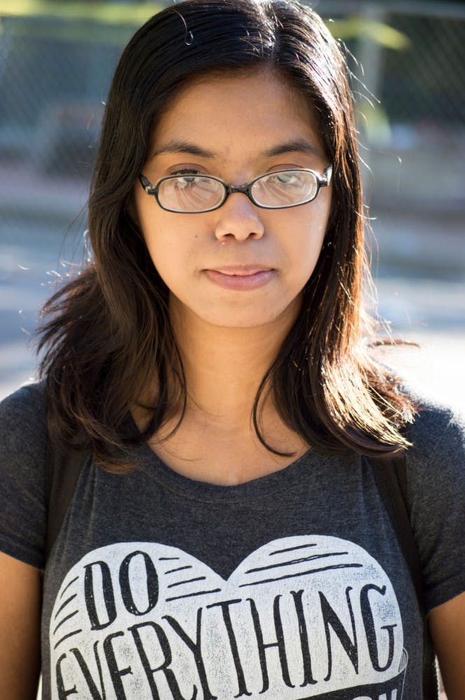 Febry Amanatillah, senior, marine biology  