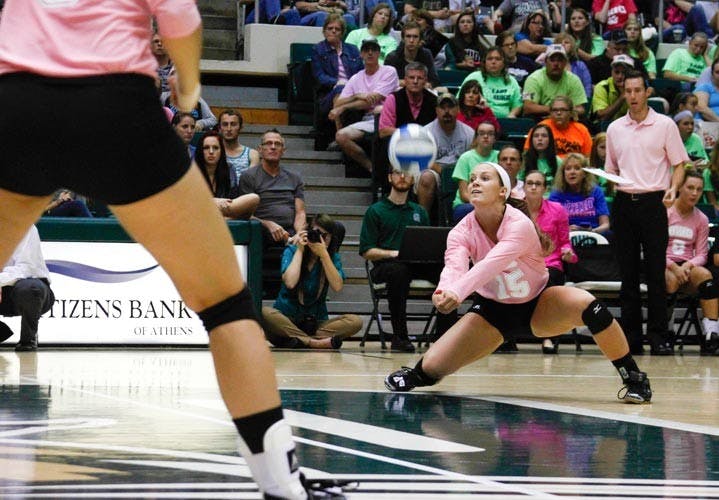 Volleyball: Bobcats defeat division rivals at home  