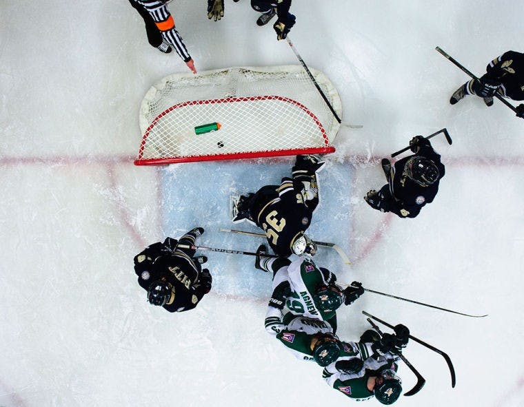 Hockey: Ohio sweeps Pittsburgh to end season  