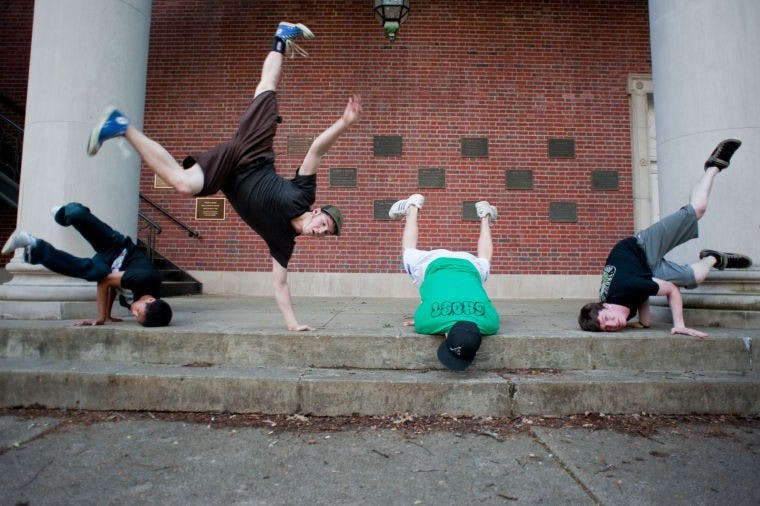 Break dancing in the Brick City  