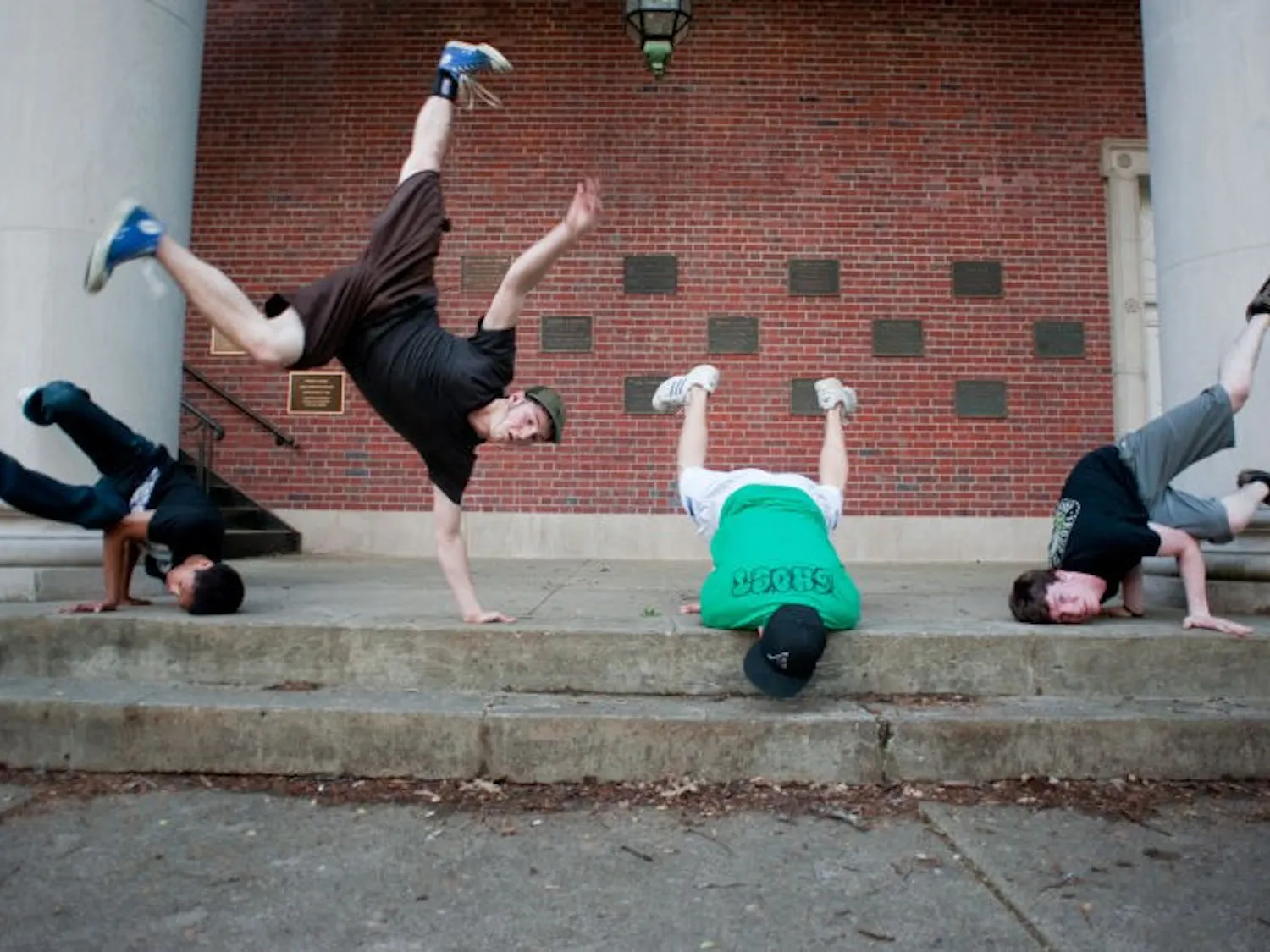 Break dancing in the Brick City