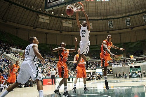 Men's Basketball: Bobcats snap skid with home victory against Falcons  