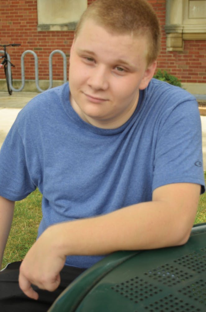 Bryan Skinner, freshman studying IT communications  