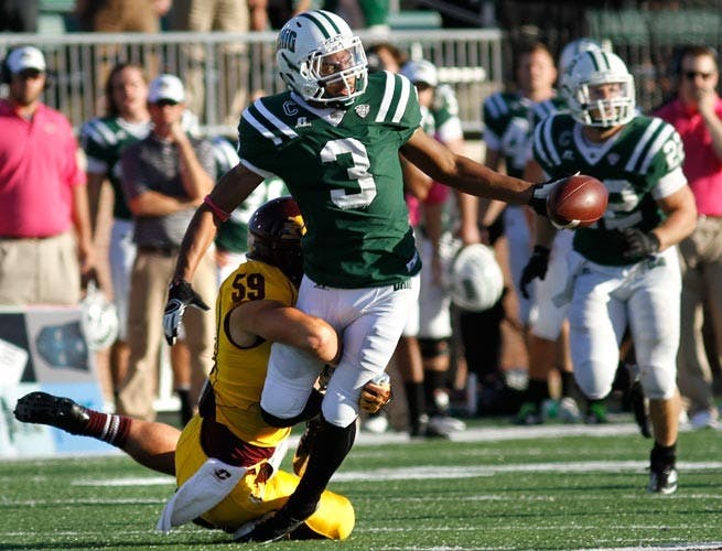 Football: Poor play brings down Bobcats  